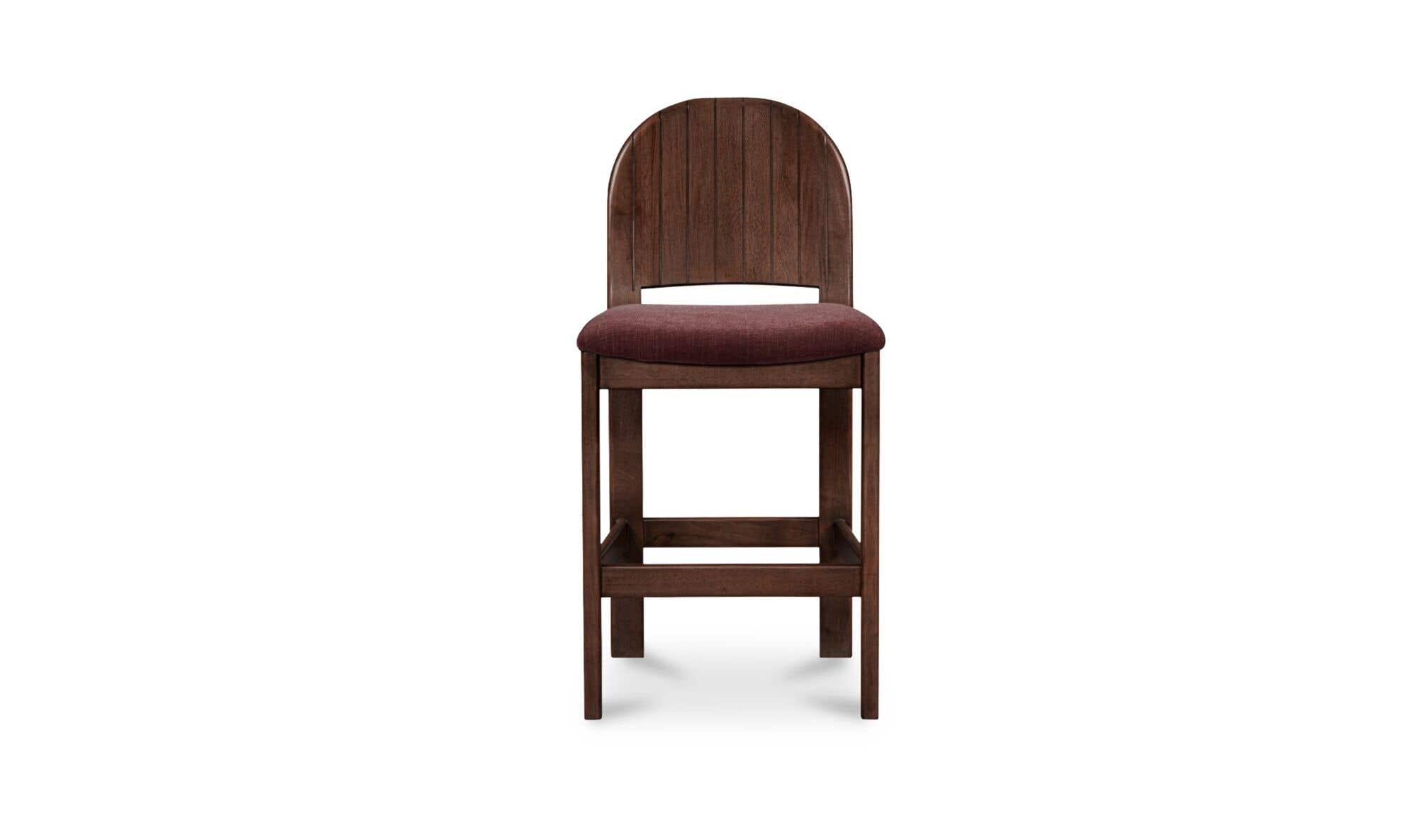Emil Counter Stool Berry by Moe's Home Collection - view 4