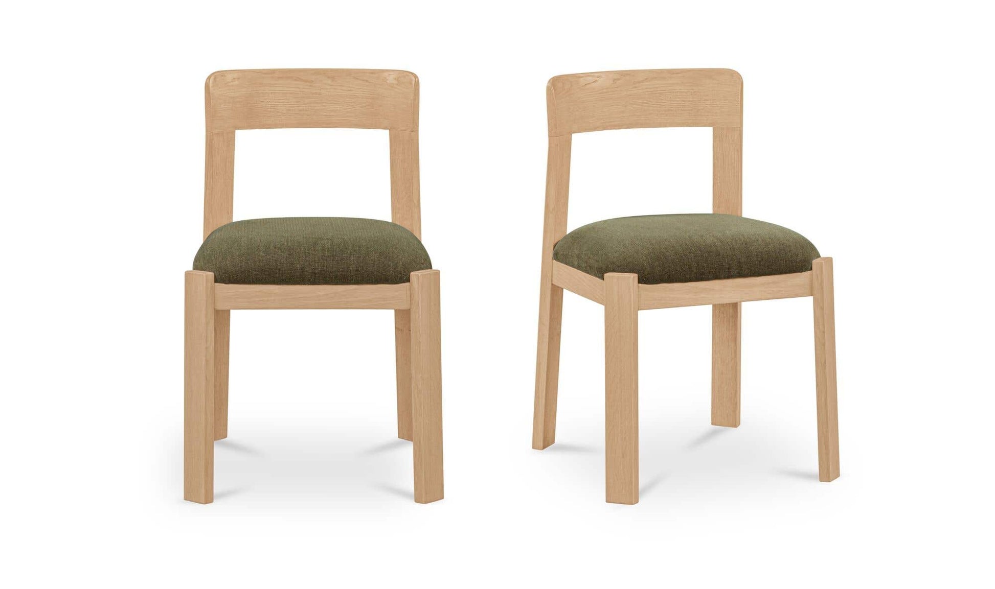 Oli Dining Chair Dark Green-Set of Two by Moe's Home Collection - view 4