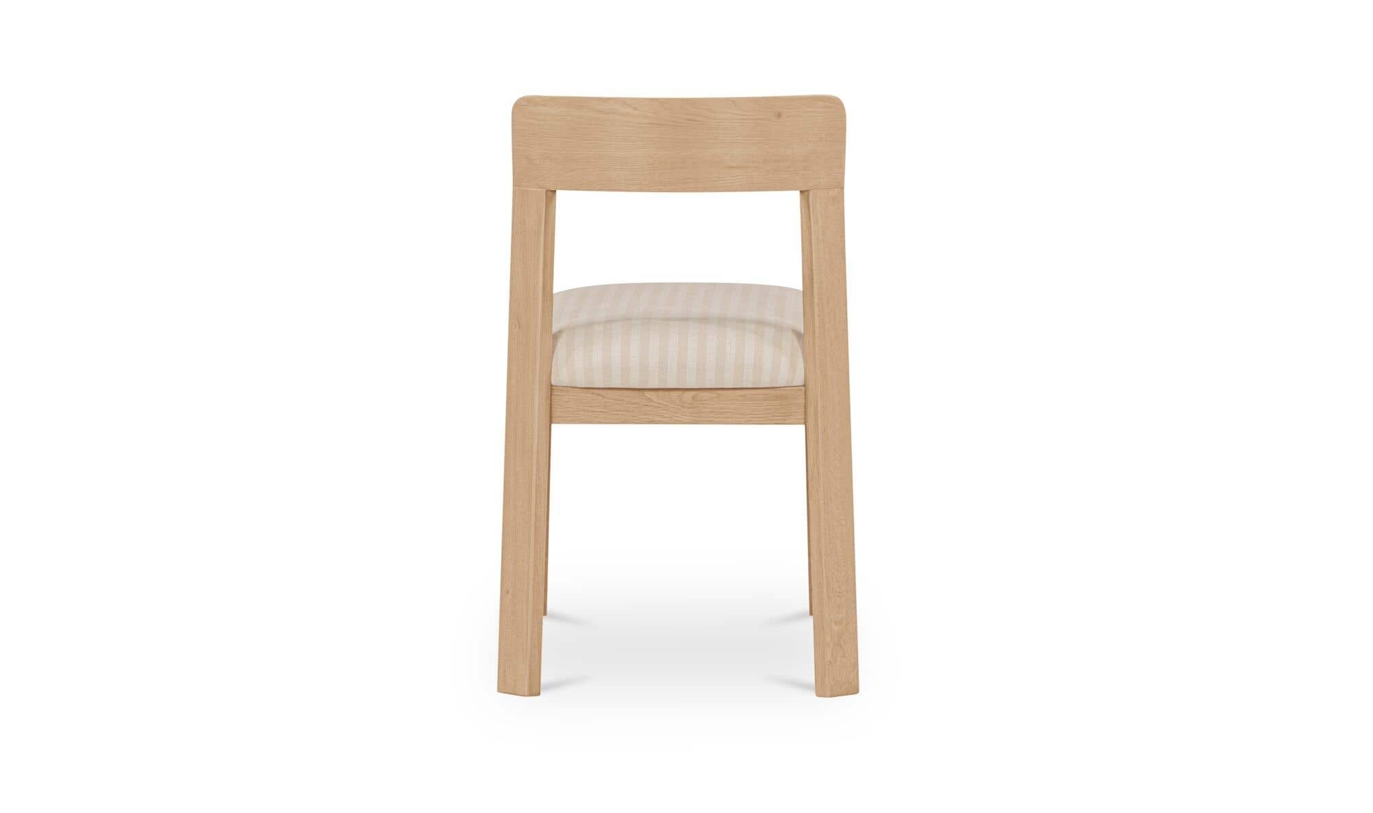Oli Dining Chair Stripe-Set of Two by Moe's Home Collection - view 11