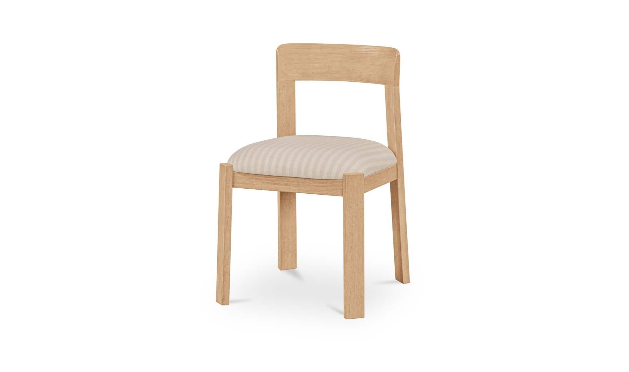Oli Dining Chair Stripe-Set of Two by Moe's Home Collection - view 9