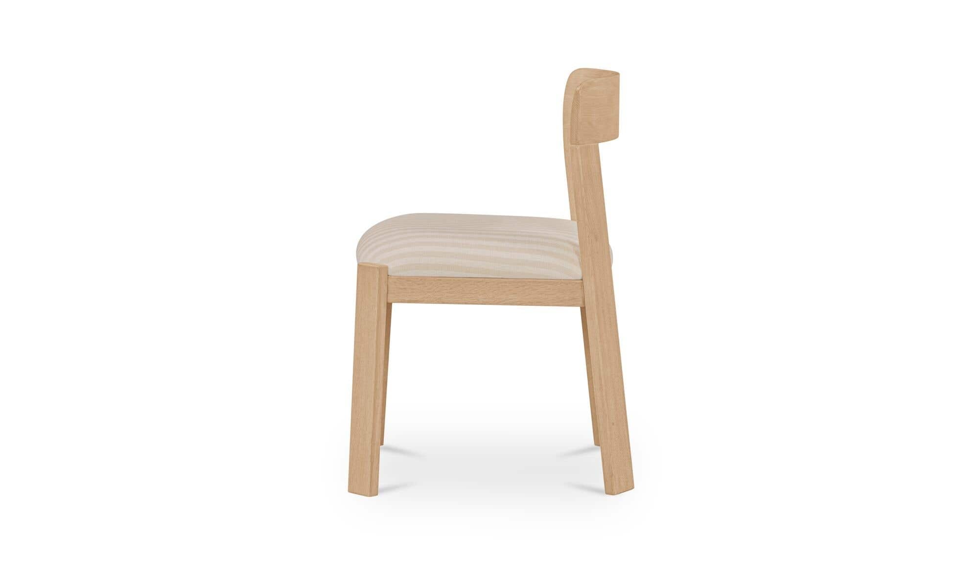 Oli Dining Chair Stripe-Set of Two by Moe's Home Collection - view 10