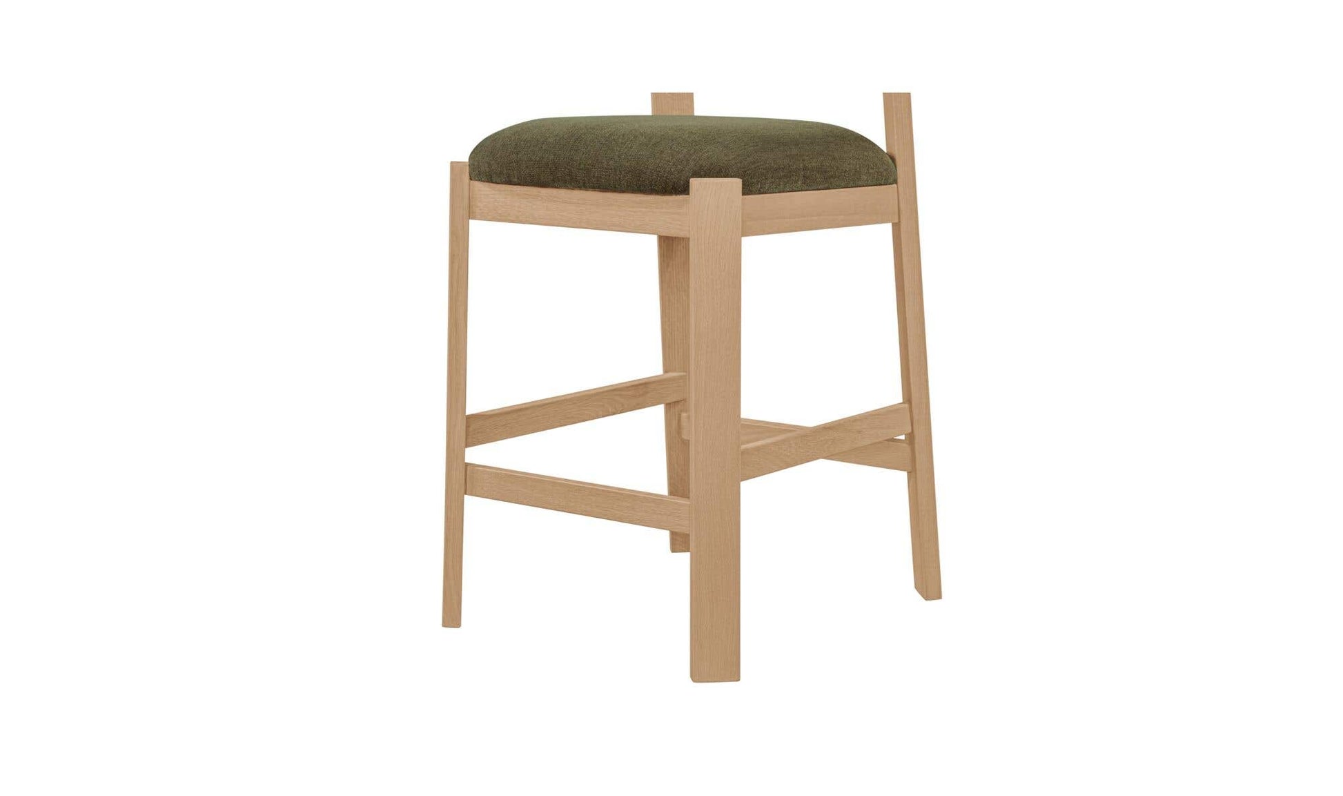 Oli Counter Stool Dark Green by Moe's Home Collection - view 9