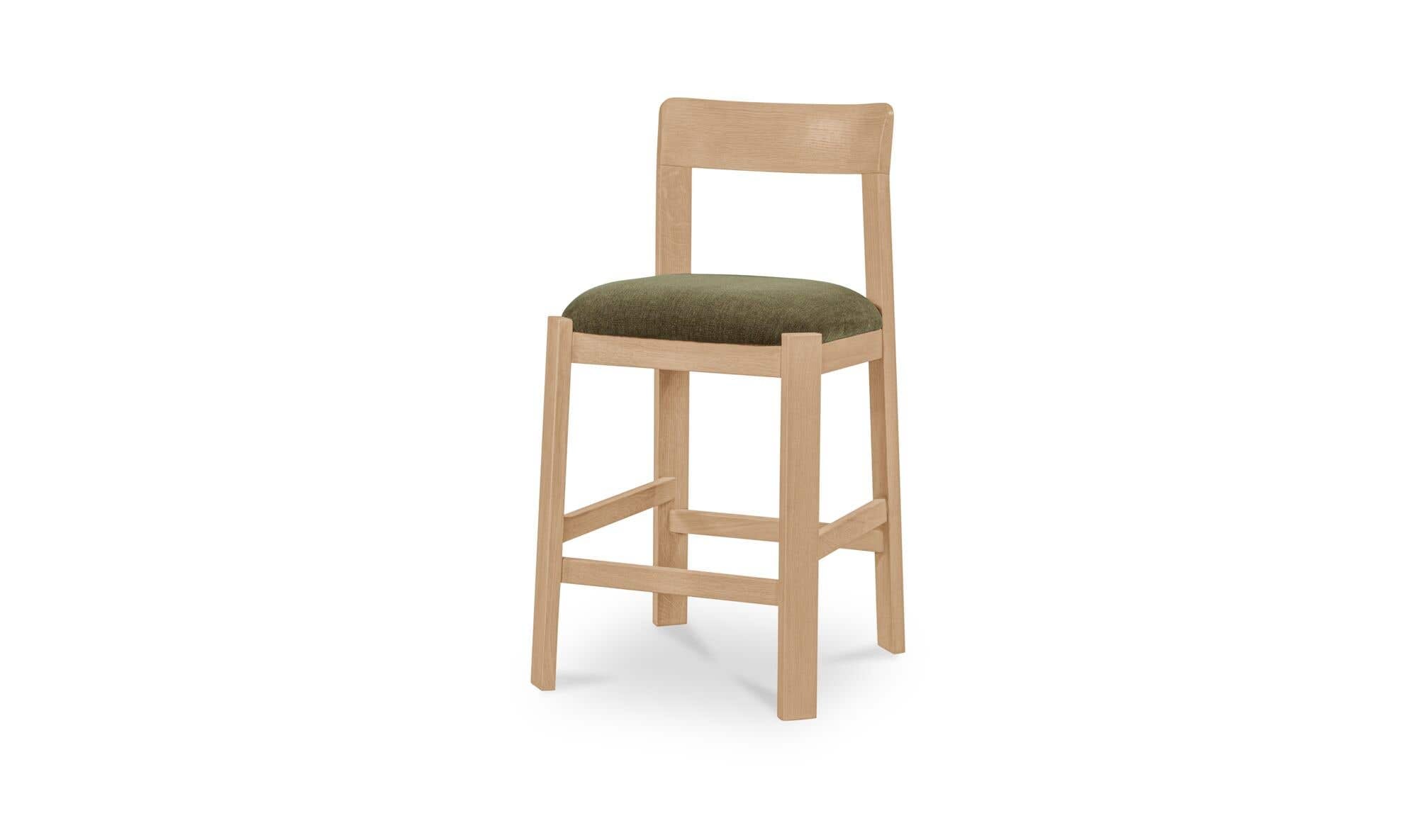 Oli Counter Stool Dark Green by Moe's Home Collection - view 6