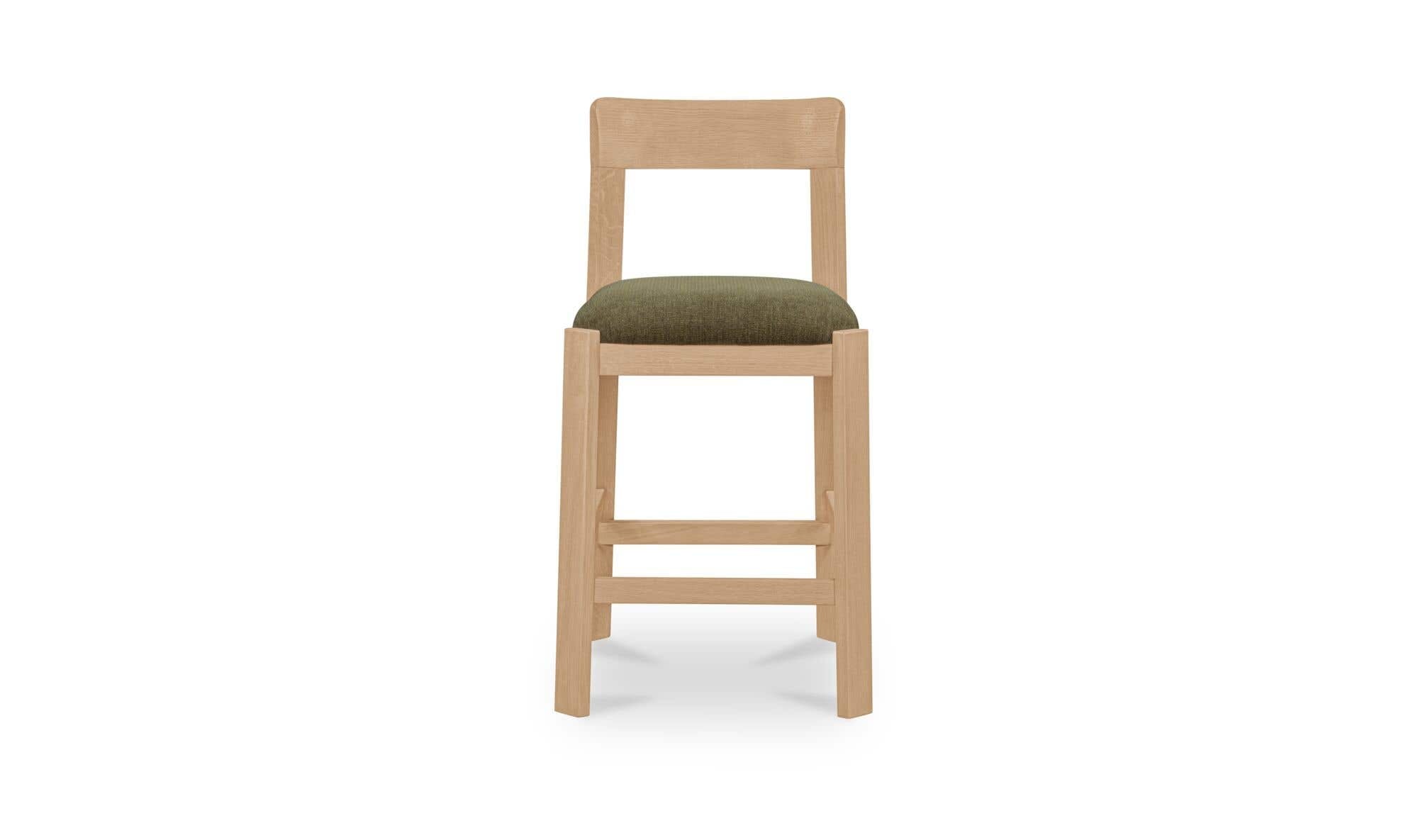 Oli Counter Stool Dark Green by Moe's Home Collection - view 4