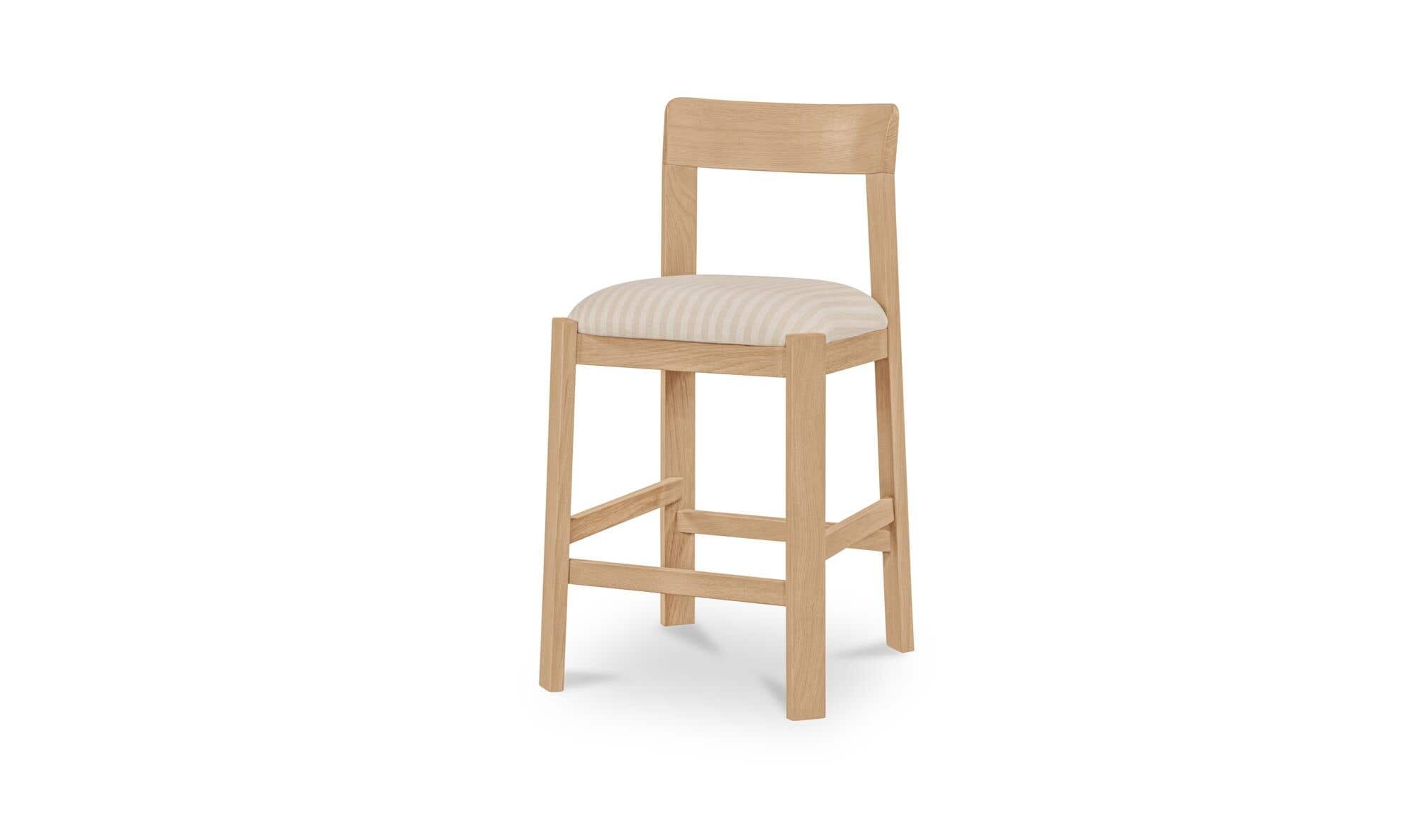 Oli Counter Stool Stripe by Moe's Home Collection - view 6