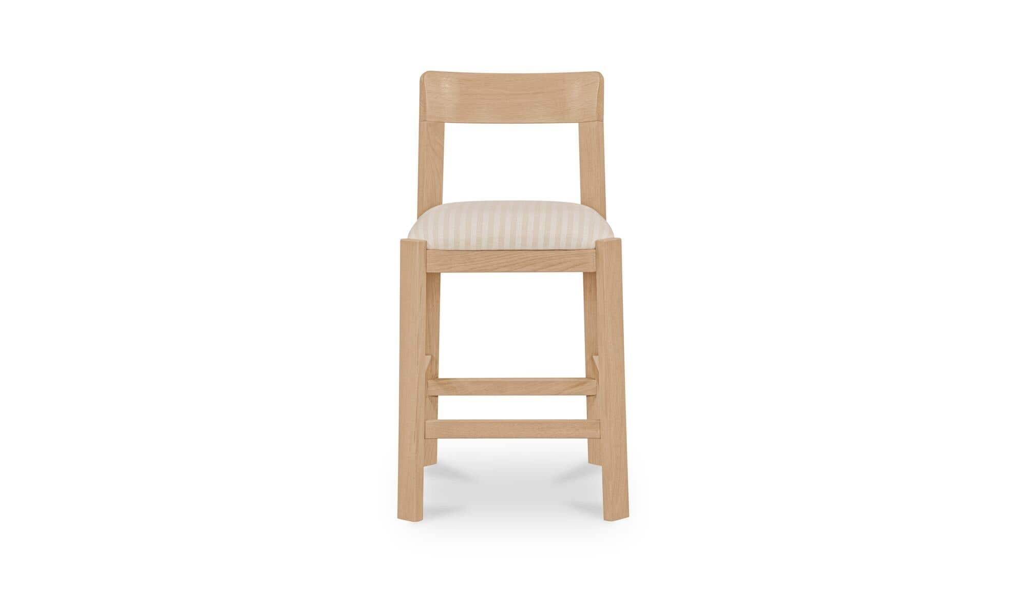 Oli Counter Stool Stripe by Moe's Home Collection - view 4