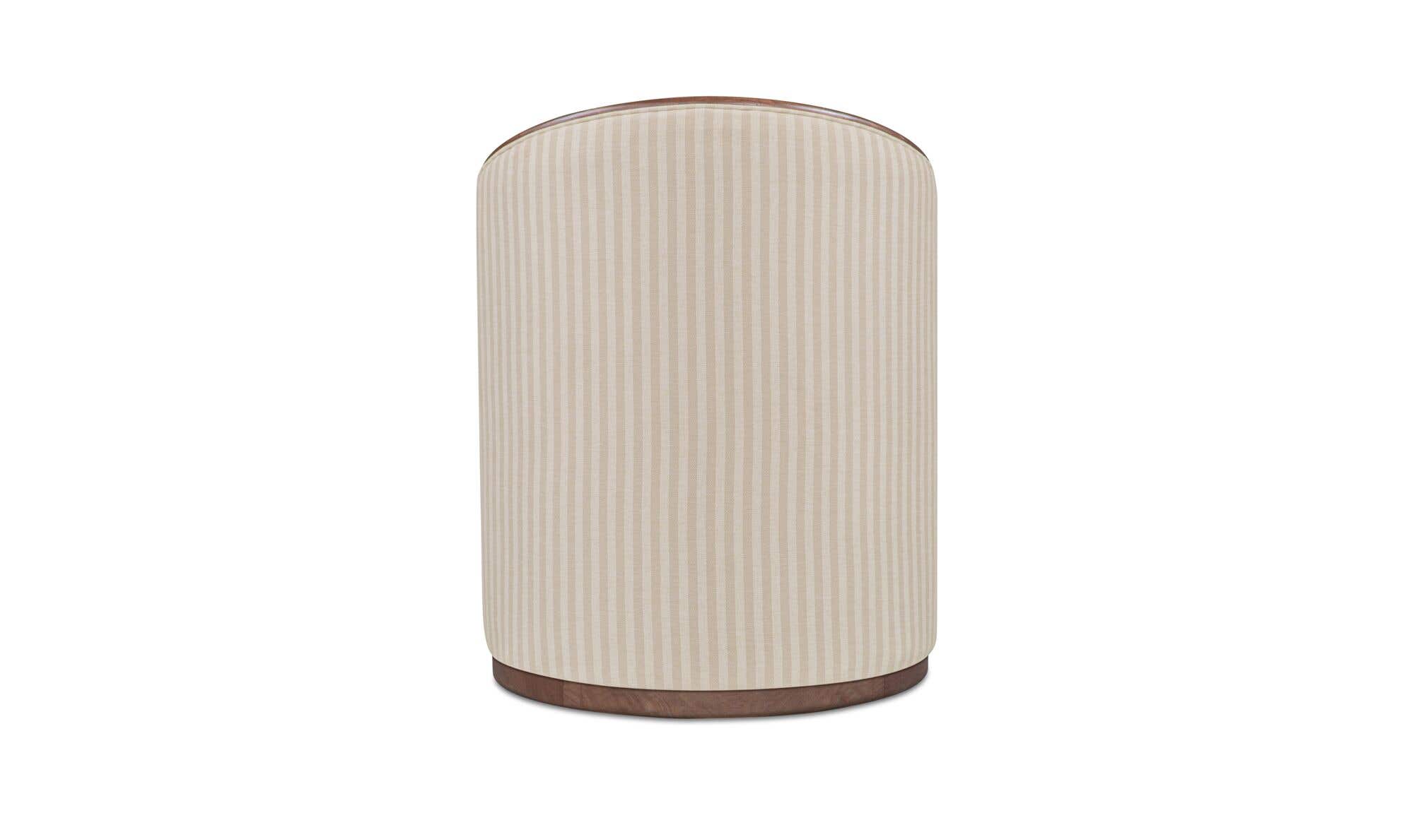 Rossi Swivel Dining Chair Stripe by Moe's Home Collection - view 7