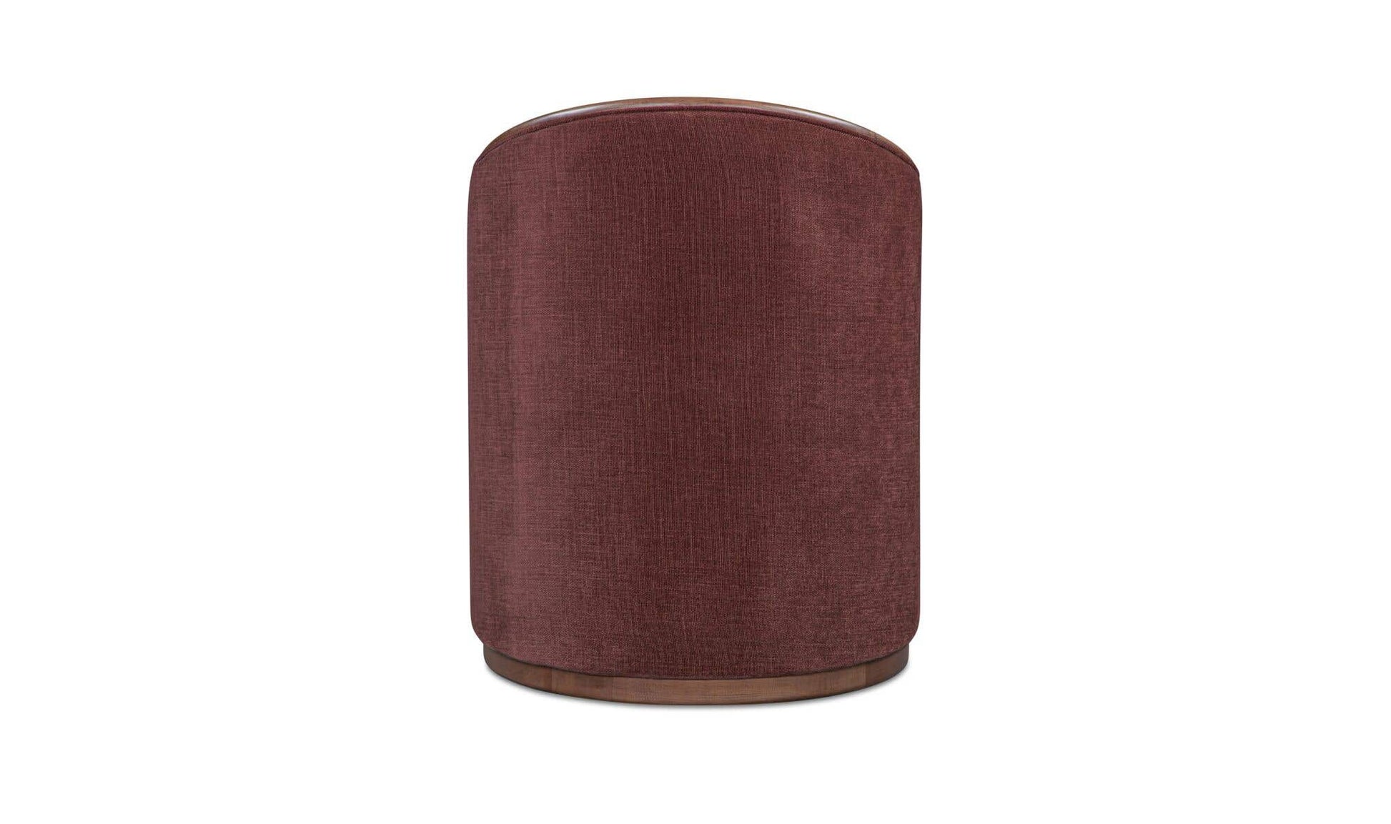 Rossi Swivel Dining Chair Berry by Moe's Home Collection - view 11