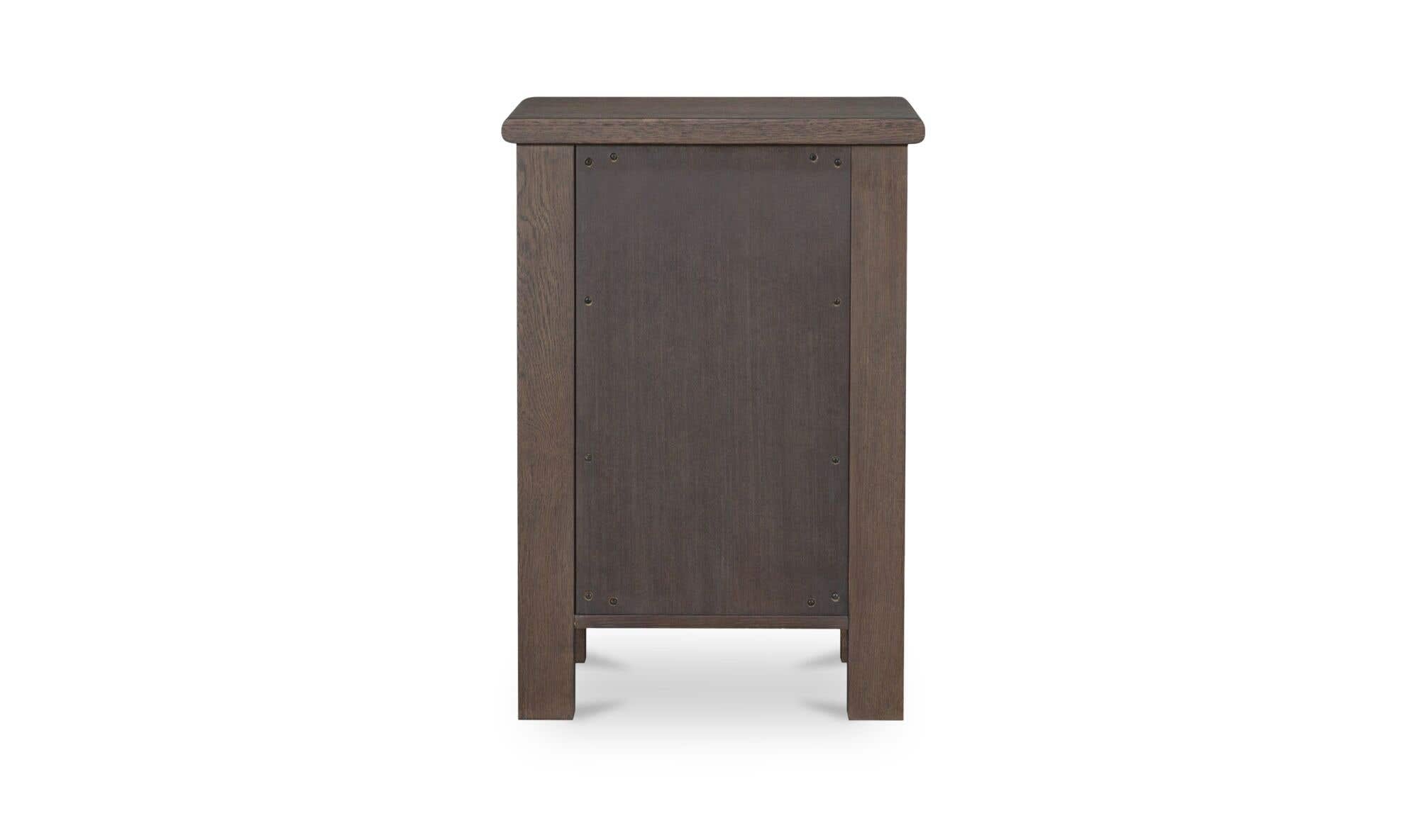 Loren Small Nightstand Dark Brown by Moe's Home Collection - view 9
