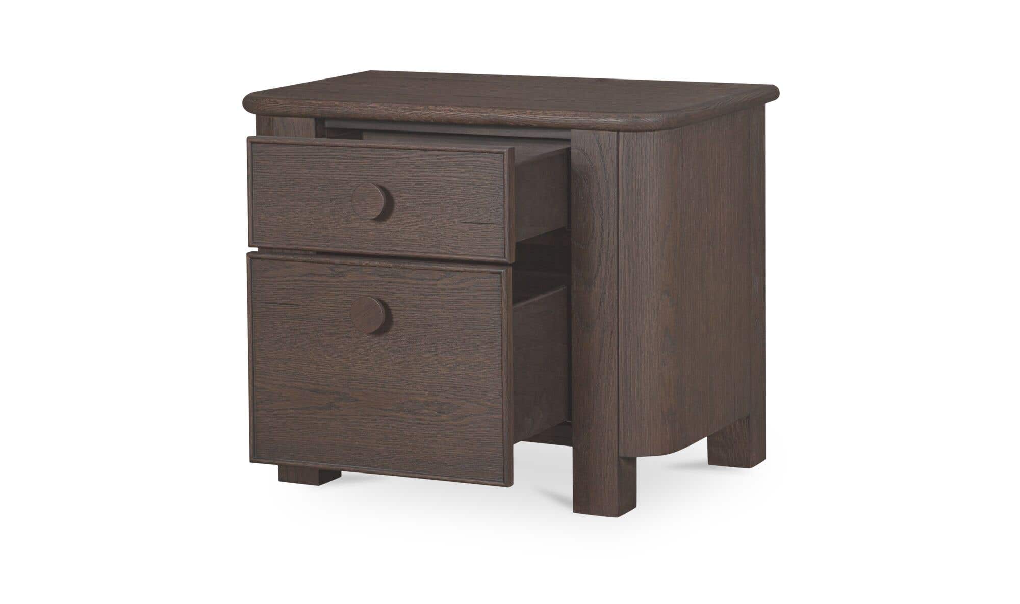 Loren Large Nightstand Dark Brown by Moe's Home Collection - view 6