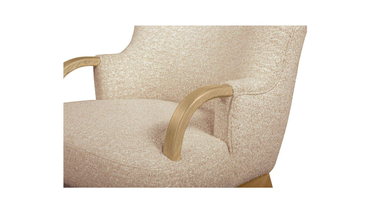 Haynes Accent Chair Textured Oat by Moe's Home Collection - view 8