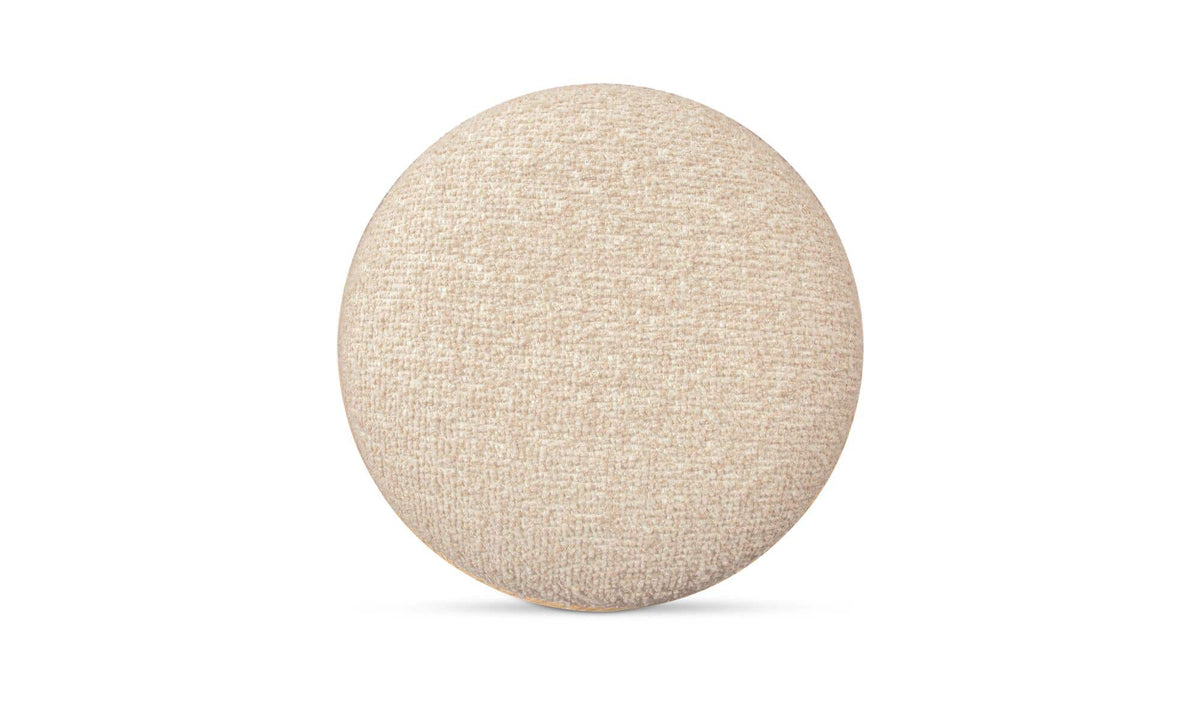 Nadia Swivel Accent Stool Textured Oat by Moe's Home Collection - view 4