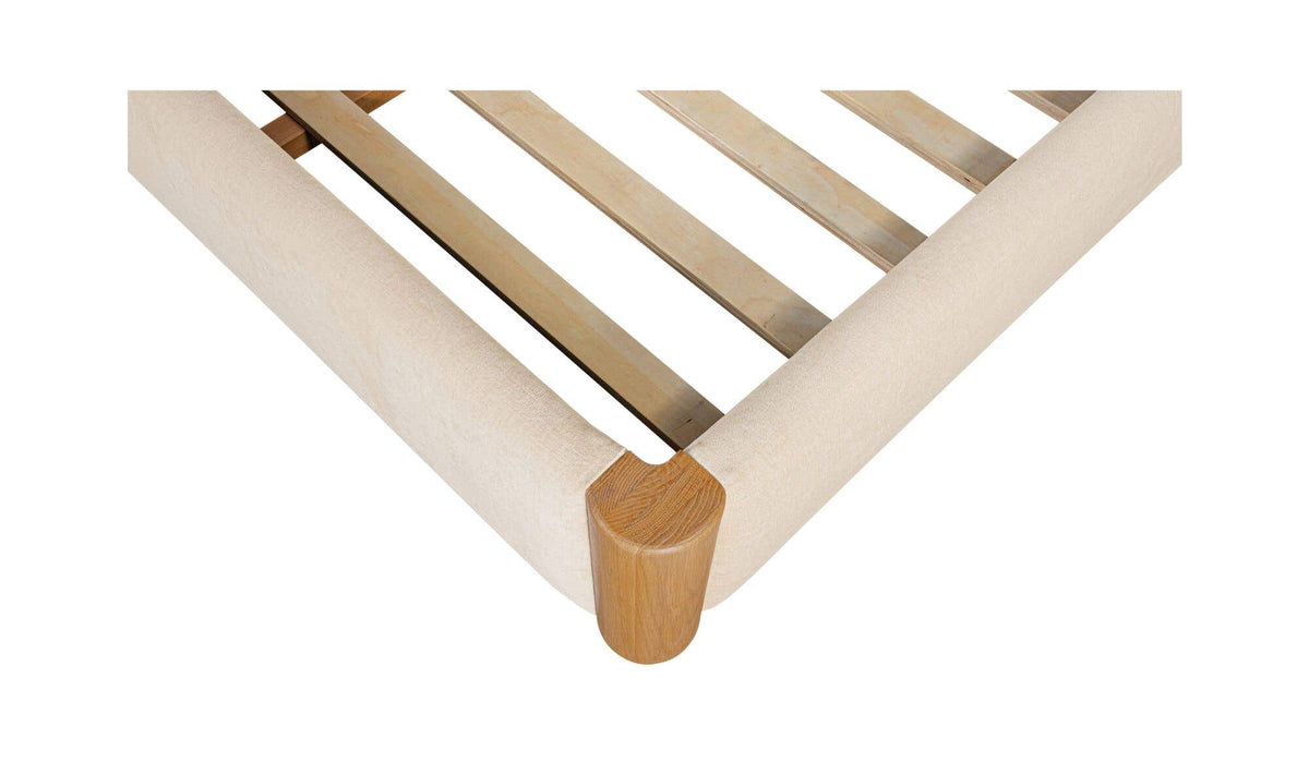Post King Bed Natural Oak Oat by Moe's Home Collection - view 10