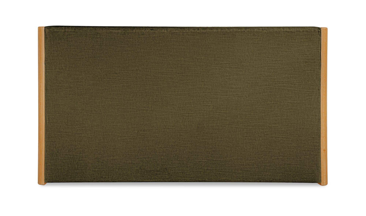 Post King Bed Natural Oak Dark Green by Moe's Home Collection - view 8