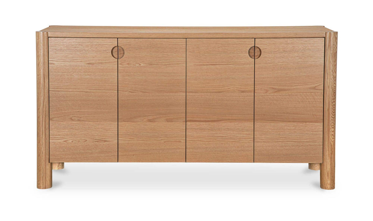 Post Sideboard Oak Natural by Moe's Home Collection - view 2