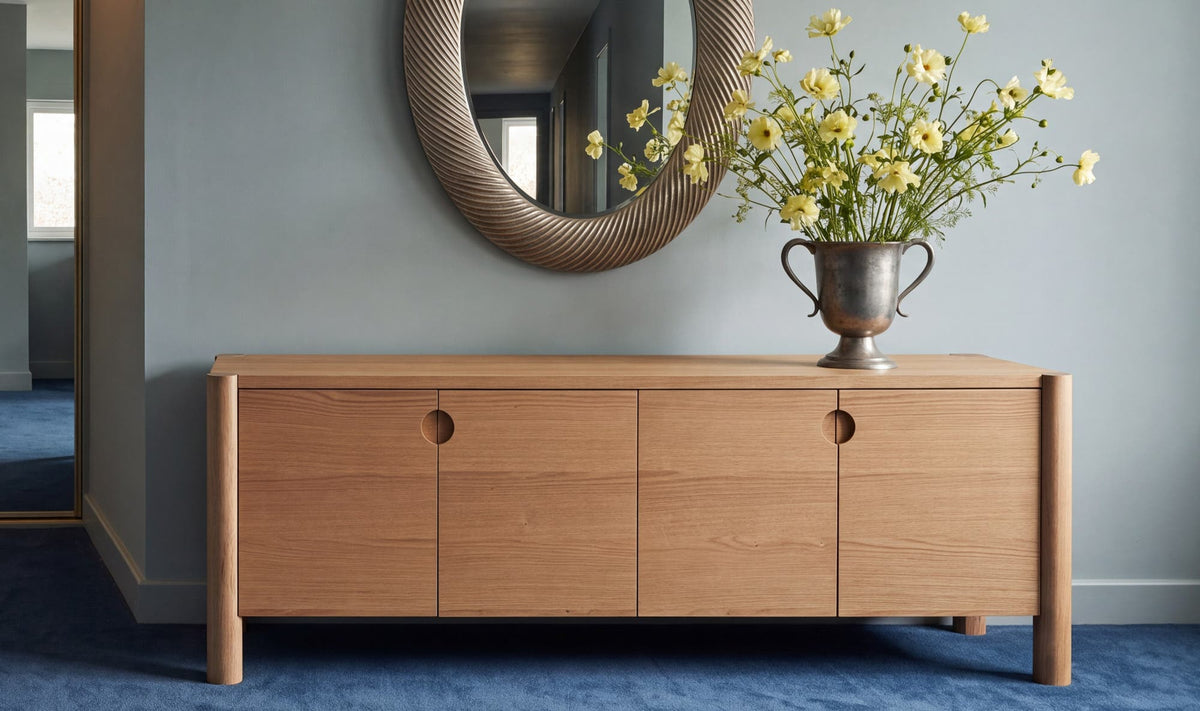 Post Media Unit Oak Natural by Moe's Home Collection - view 3