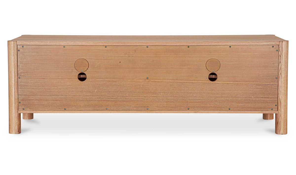 Post Media Unit Oak Natural by Moe's Home Collection - view 10
