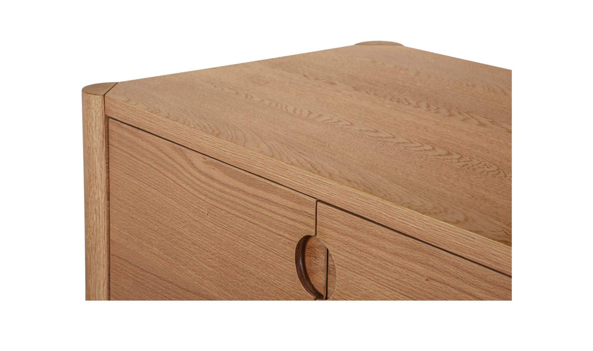 Post Media Unit Oak Natural by Moe's Home Collection - view 13