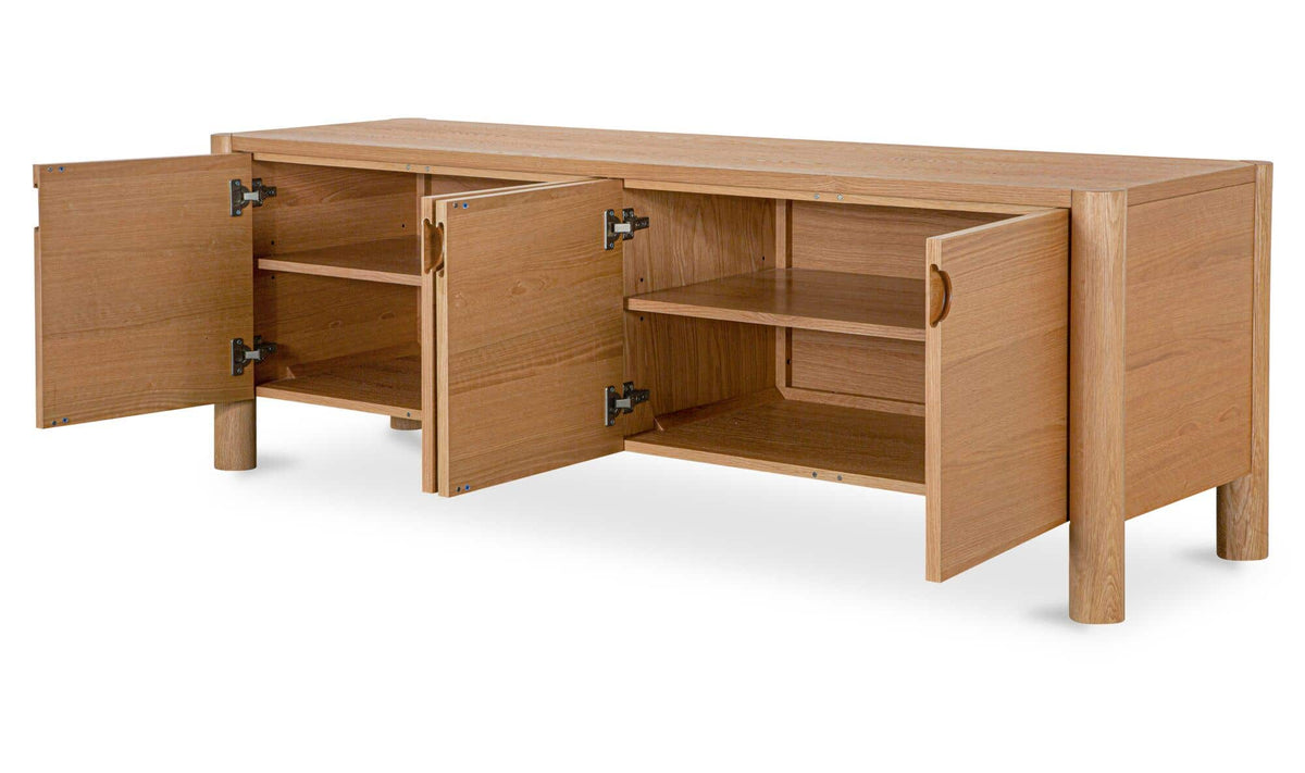 Post Media Unit Oak Natural by Moe's Home Collection - view 7