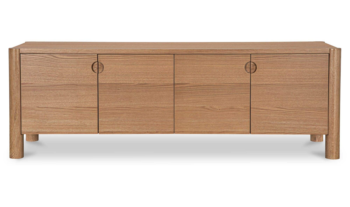 Post Media Unit Oak Natural by Moe's Home Collection - view 2