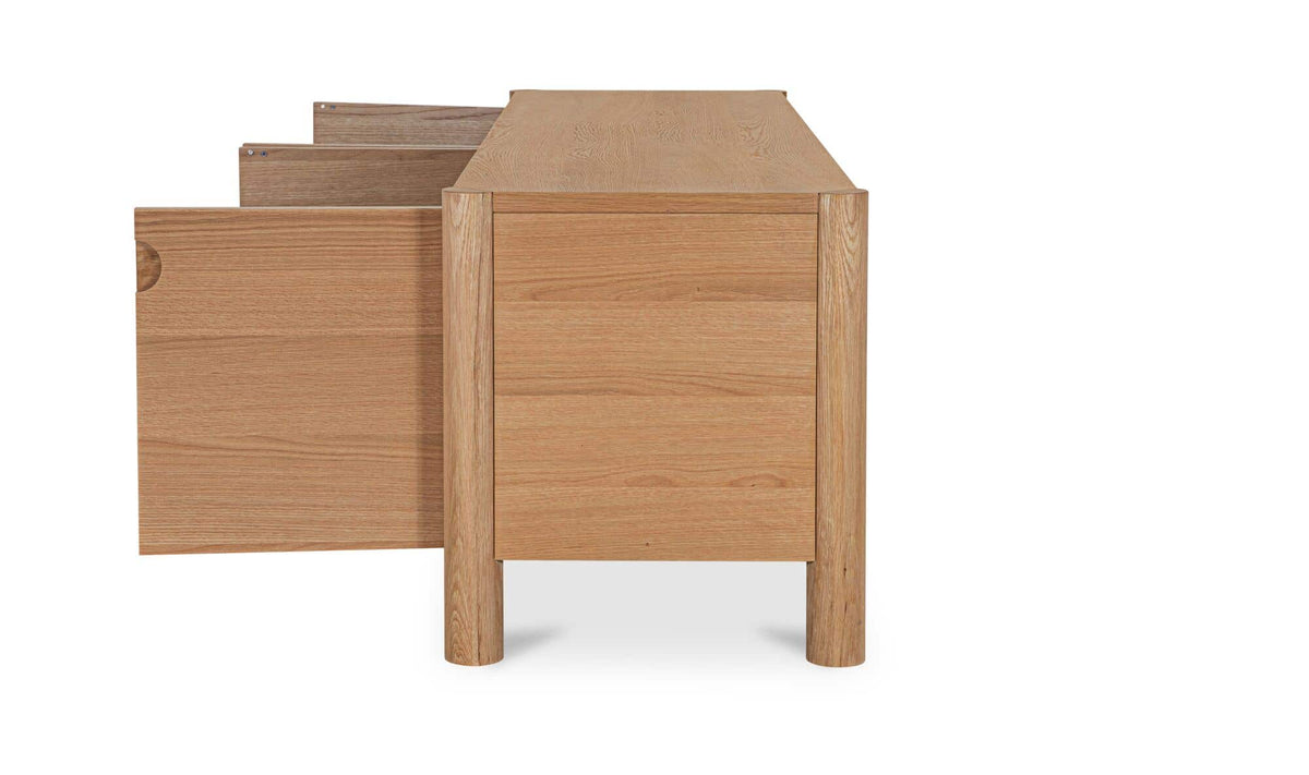 Post Media Unit Oak Natural by Moe's Home Collection - view 9