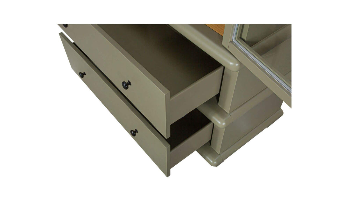 Enid Tall Cabinet Green by Moe's Home Collection - view 11