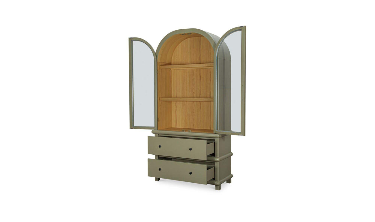Enid Tall Cabinet Green by Moe's Home Collection - view 6