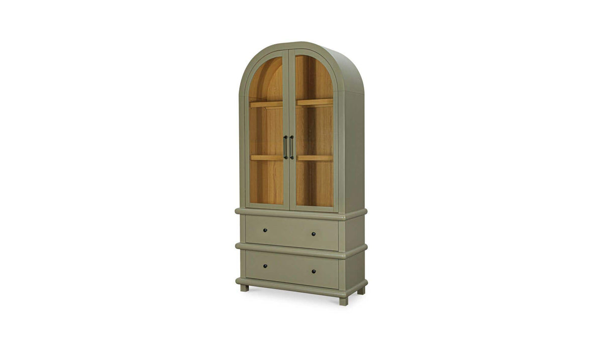 Enid Tall Cabinet Green by Moe's Home Collection - view 5