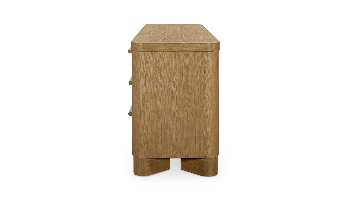 Segment 9 Drawer Dresser Heritage Brown by Moe's Home Collection - view 6