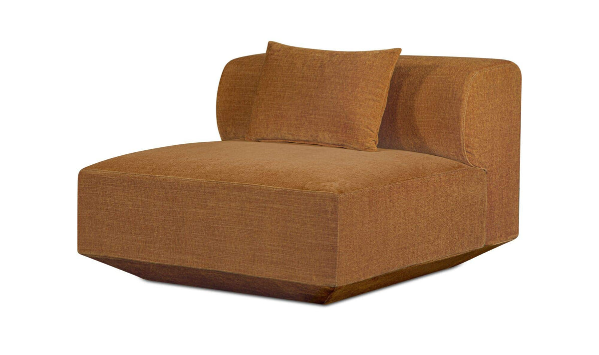 Goodwin Slipper Chair Cognac by Moe's Home Collection - view 4