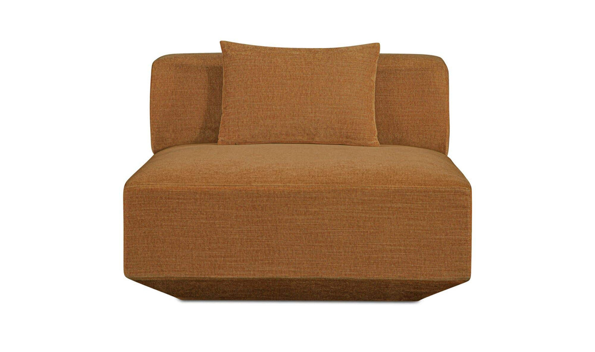 Goodwin Slipper Chair Cognac by Moe's Home Collection - view 2