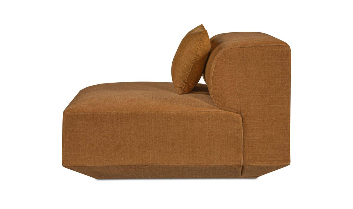 Goodwin Slipper Chair Cognac by Moe's Home Collection - view 5