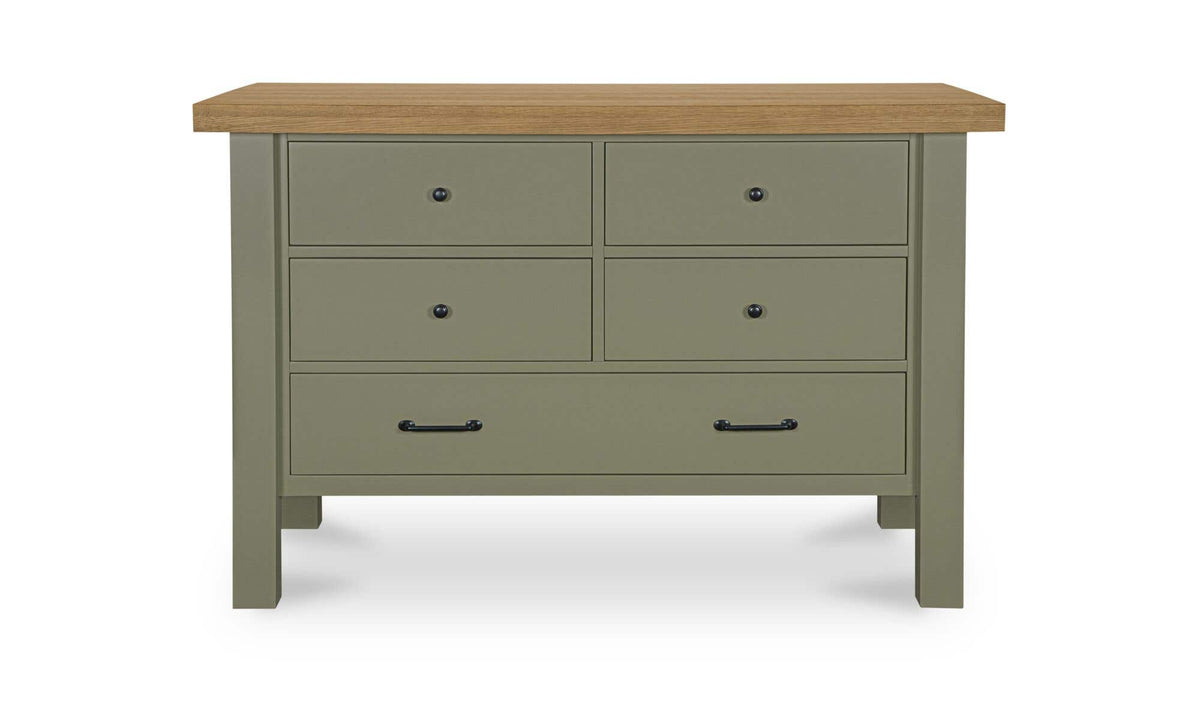 Rosemary Kitchen Island Green by Moe's Home Collection - view 2