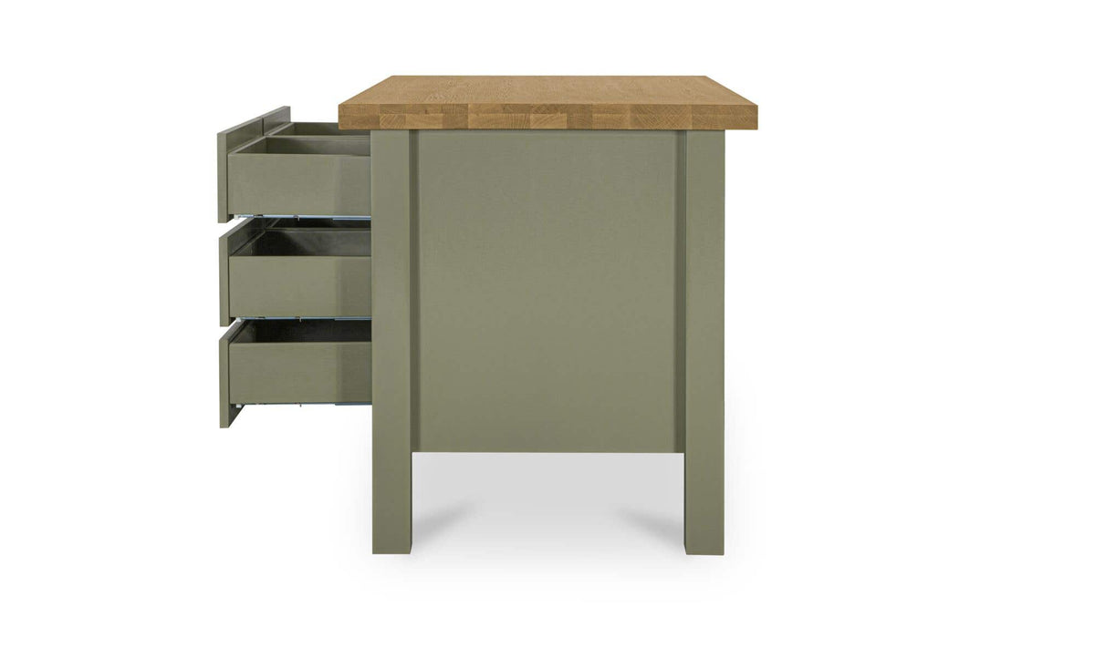 Rosemary Kitchen Island Green by Moe's Home Collection - view 7