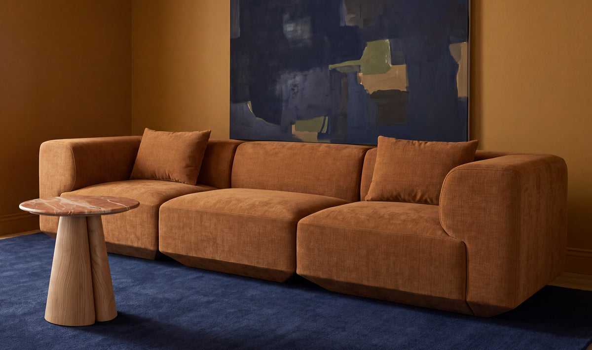 Goodwin Modular Sofa Cognac by Moe's Home Collection - view 3
