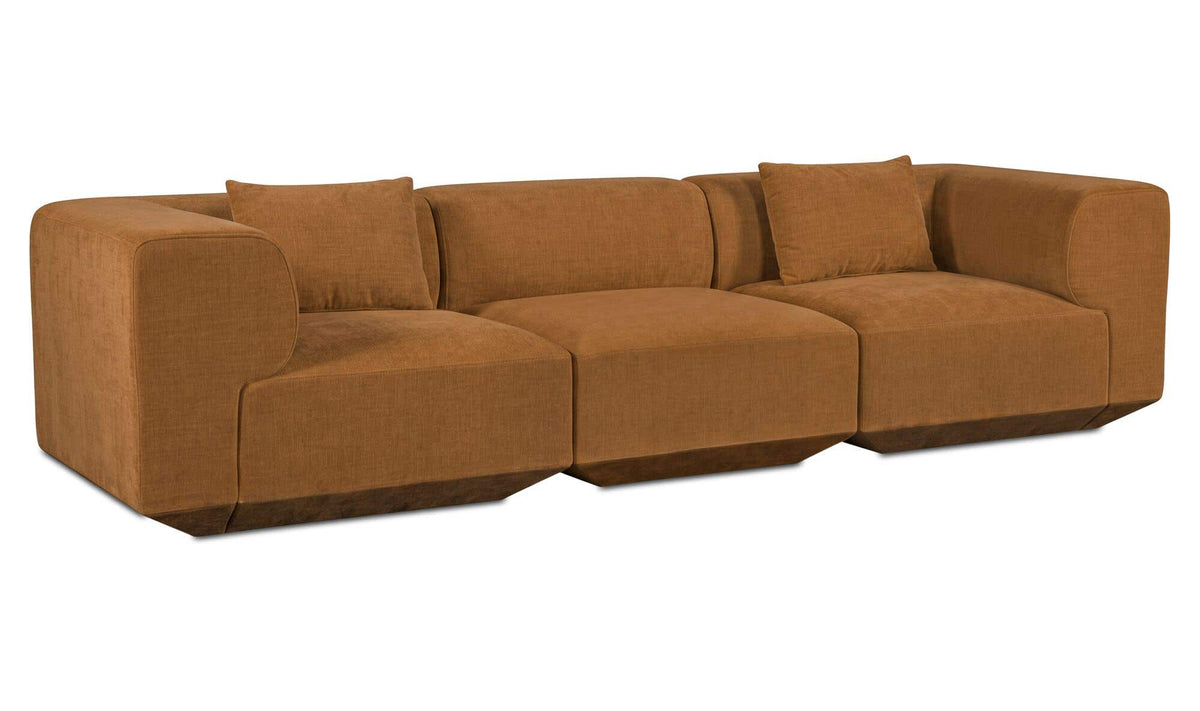 Goodwin Modular Sofa Cognac by Moe's Home Collection - view 4