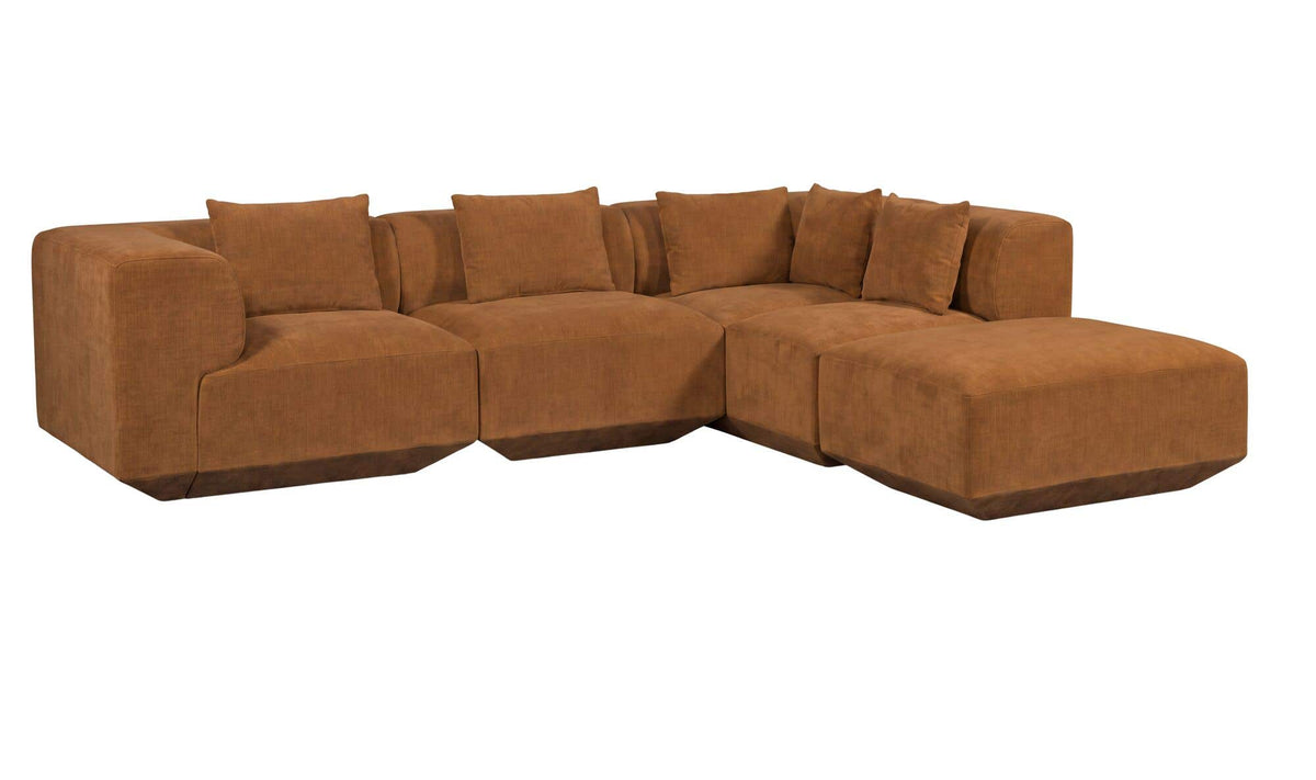 Goodwin Dream Modular Sectional Cognac by Moe's Home Collection - view 4
