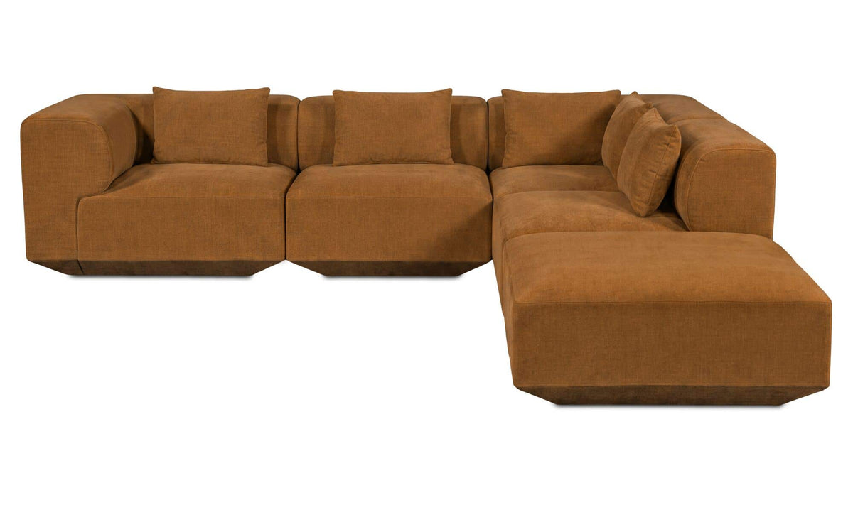 Goodwin Dream Modular Sectional Cognac by Moe's Home Collection - view 2