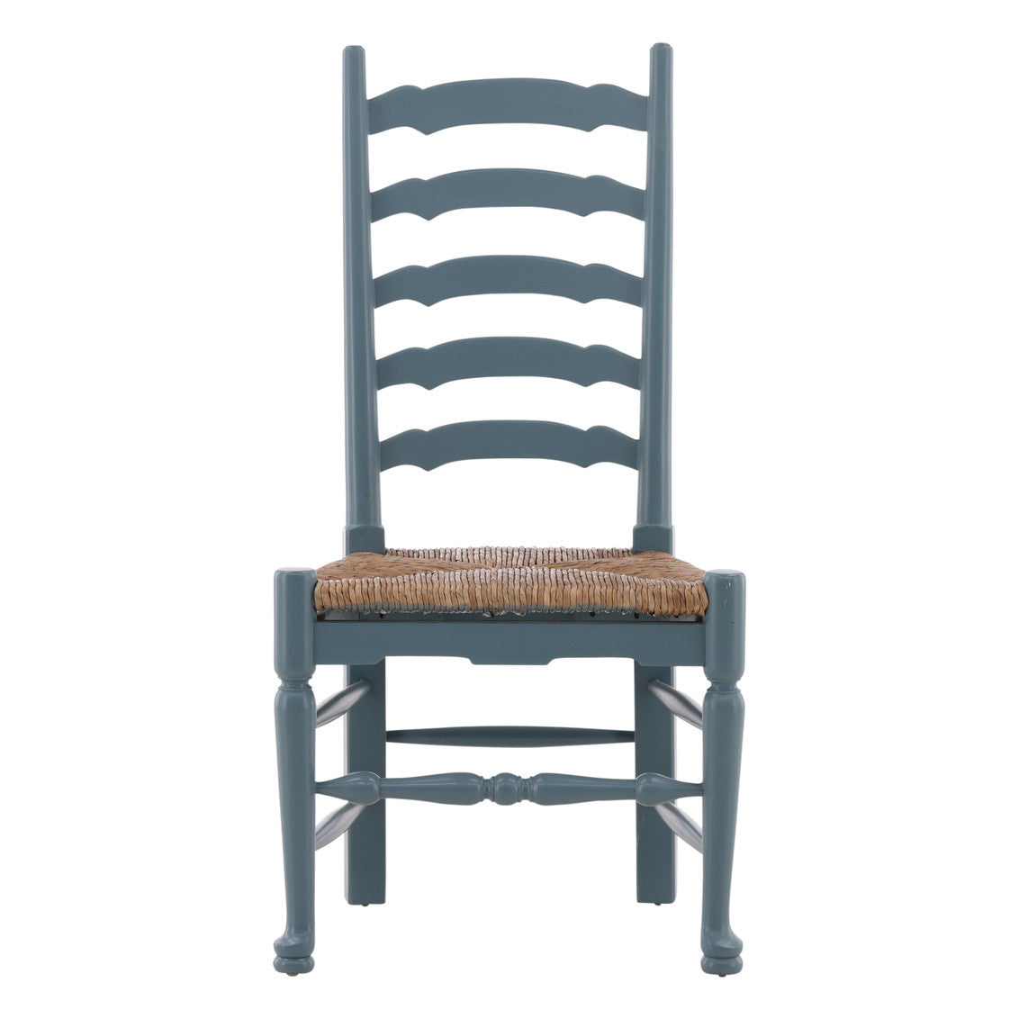 Cornwall English Country Ladderback Egg Blue Side Chairs