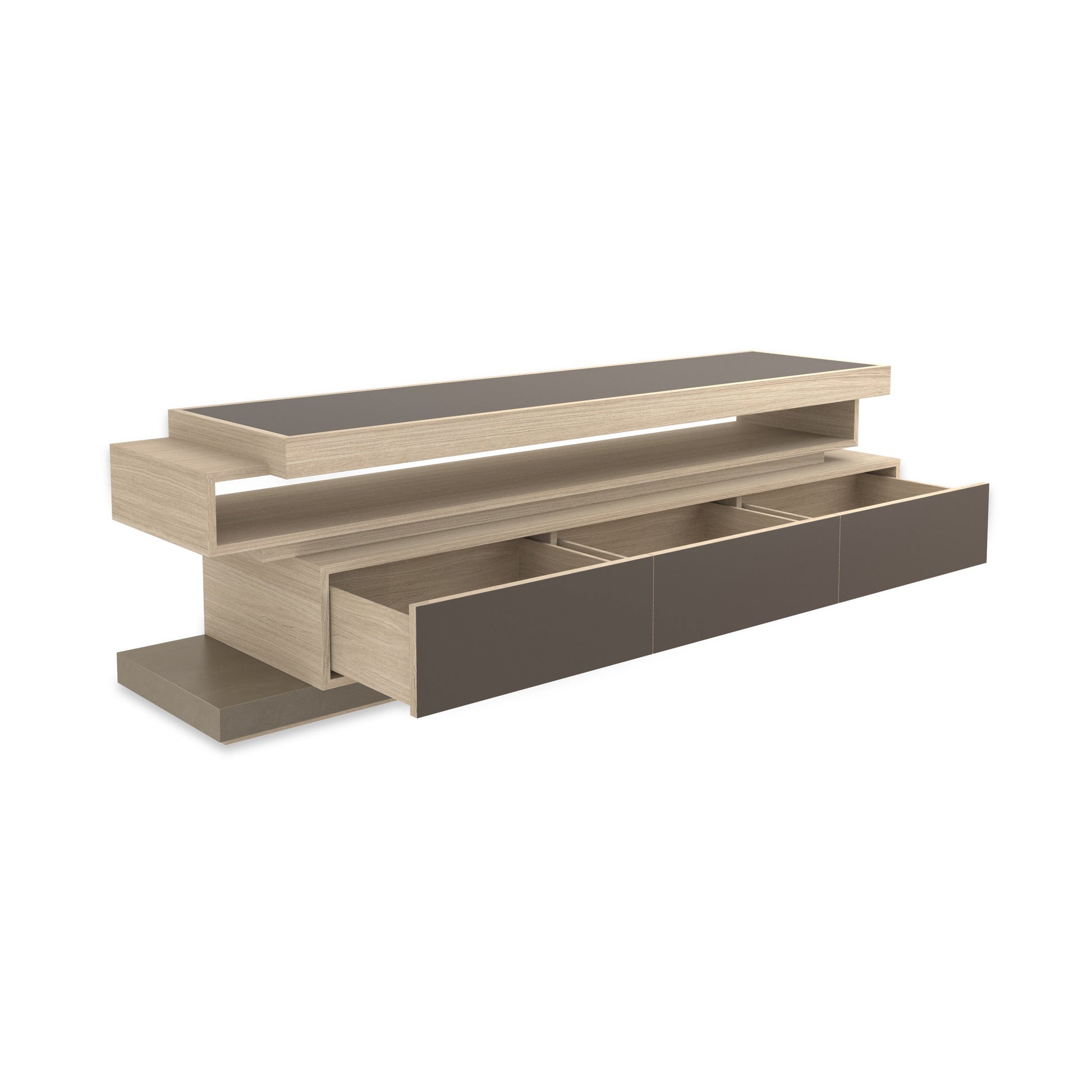 La Moda Media Dry Martini Entertainment Console 82" by Caracole - view 5