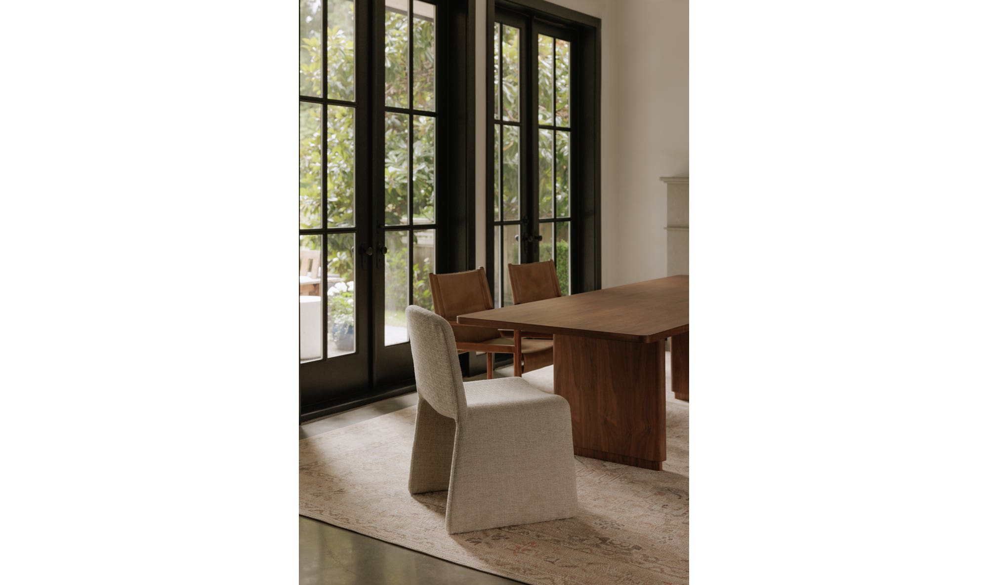 Ella Dining Chair Heather Beige by Moe's Home Collection - view 5