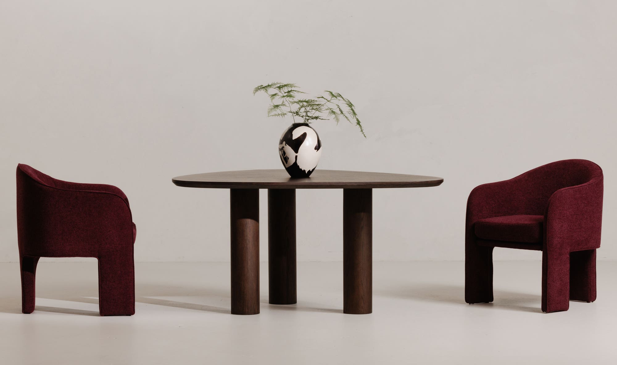 Clara Dining Chair Plum by Moe's Home Collection - view 6
