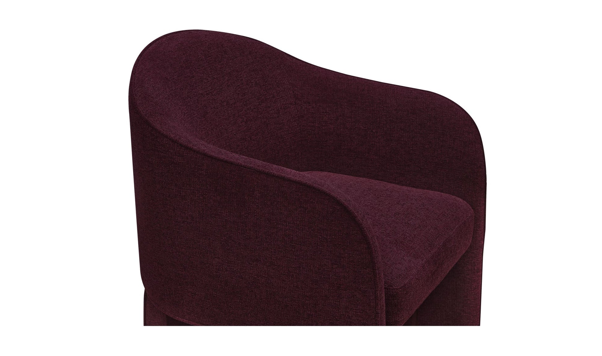 Clara Dining Chair Plum by Moe's Home Collection - view 10