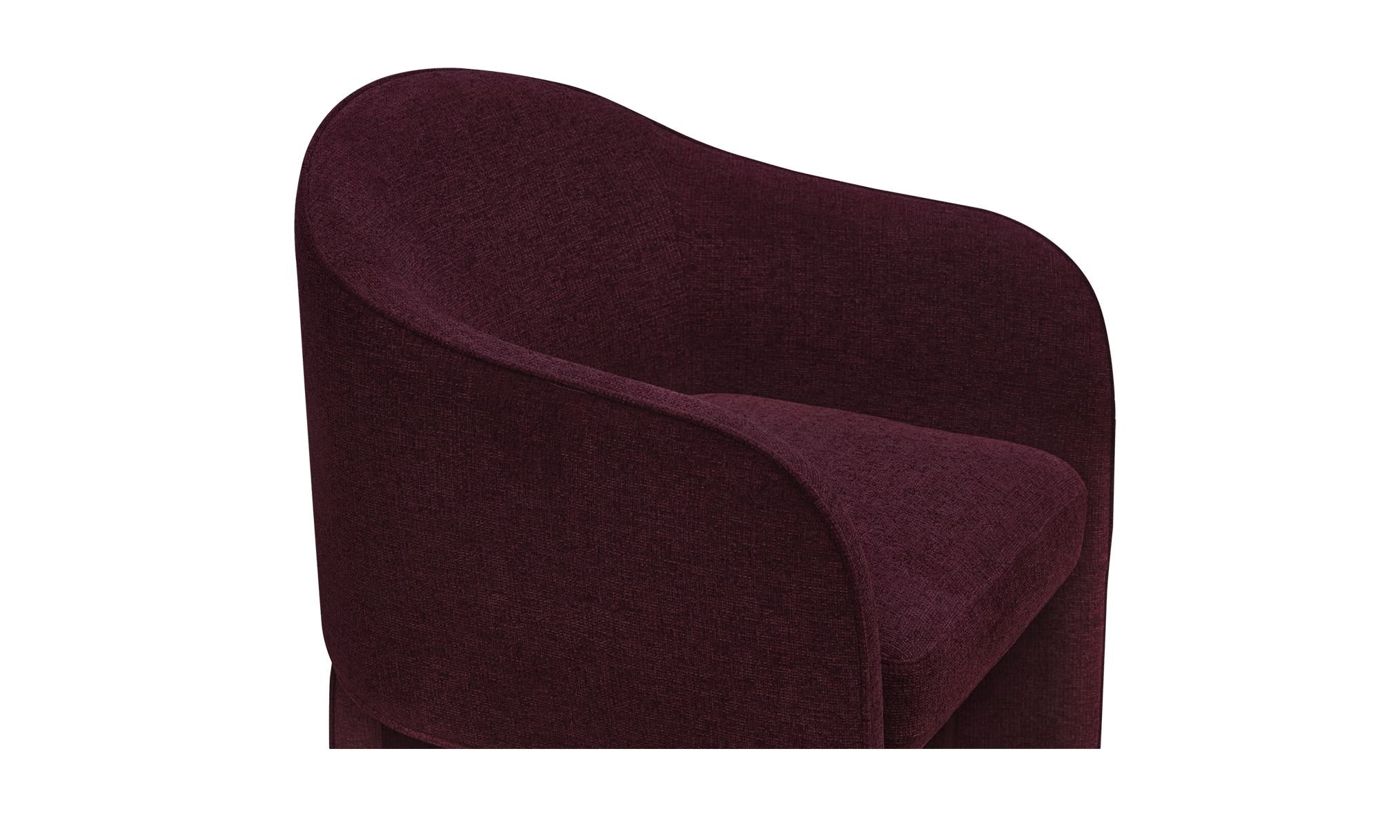 Clara Dining Chair Plum by Moe's Home Collection - view 10