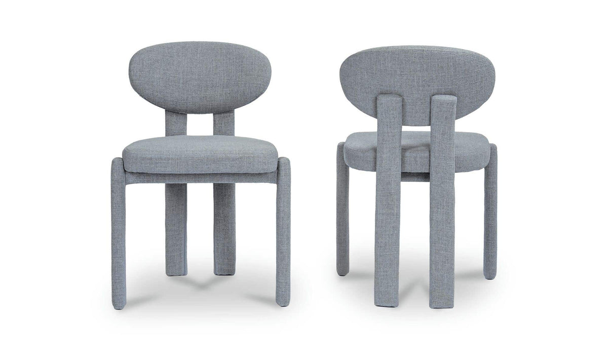 Sable Dining Chair Light Blue-Set of Two by Moe's Home Collection - view 5