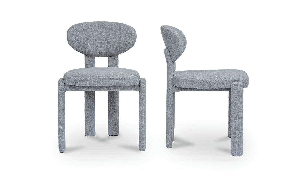 Sable Dining Chair Light Blue-Set of Two by Moe's Home Collection - view 4
