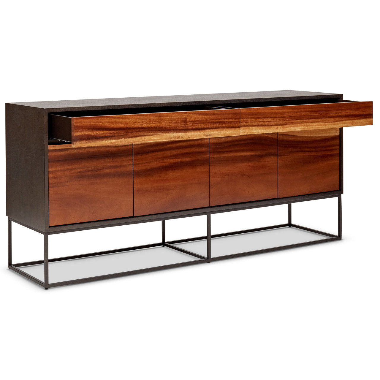 IE Series - Yoga Buffet - Suar - Black Base