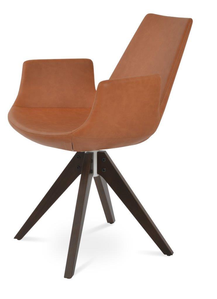 Eiffel Pyramid Swivel Armchair