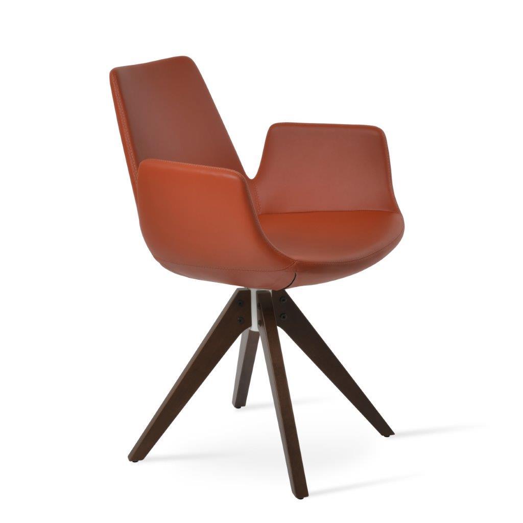 Eiffel Pyramid Swivel Armchair