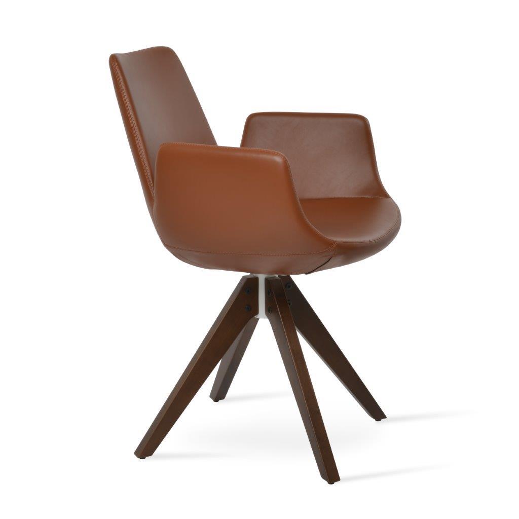 Eiffel Pyramid Swivel Armchair